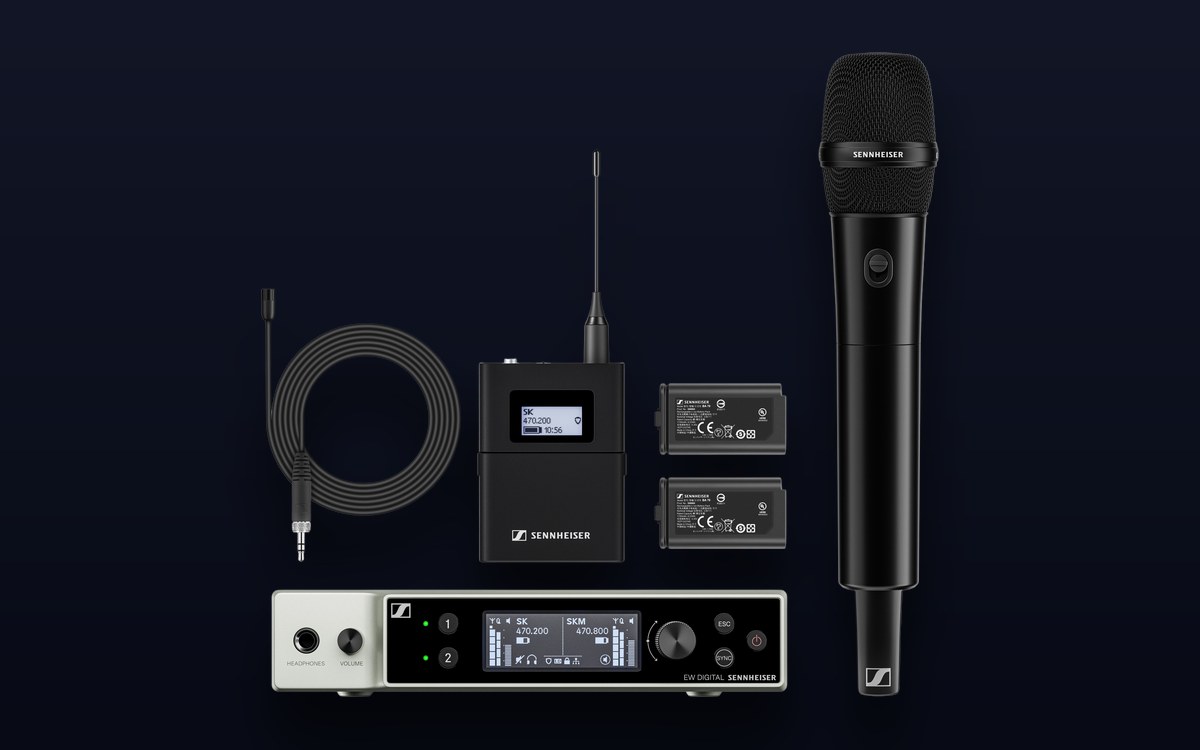 Sennheiser EW-DX MKE 2 / 835-S combination set
