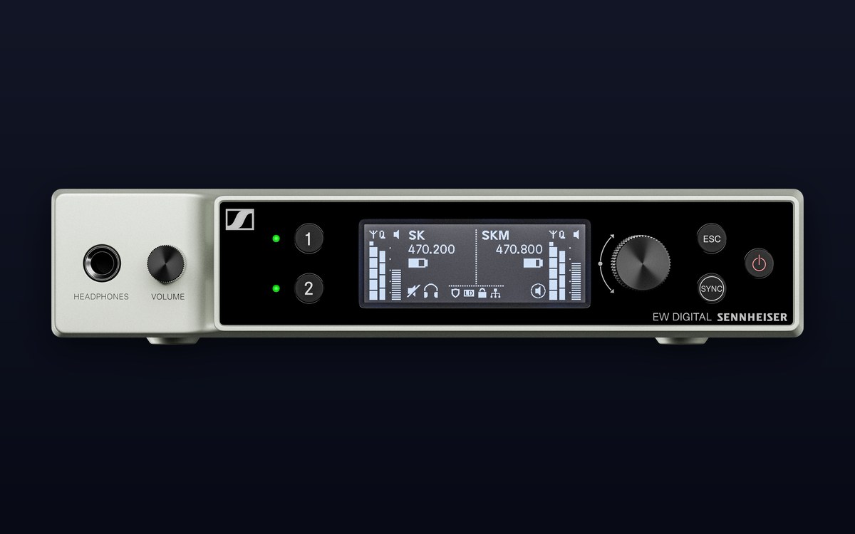 Sennheiser EW-DX EM 2 two-channel receiver