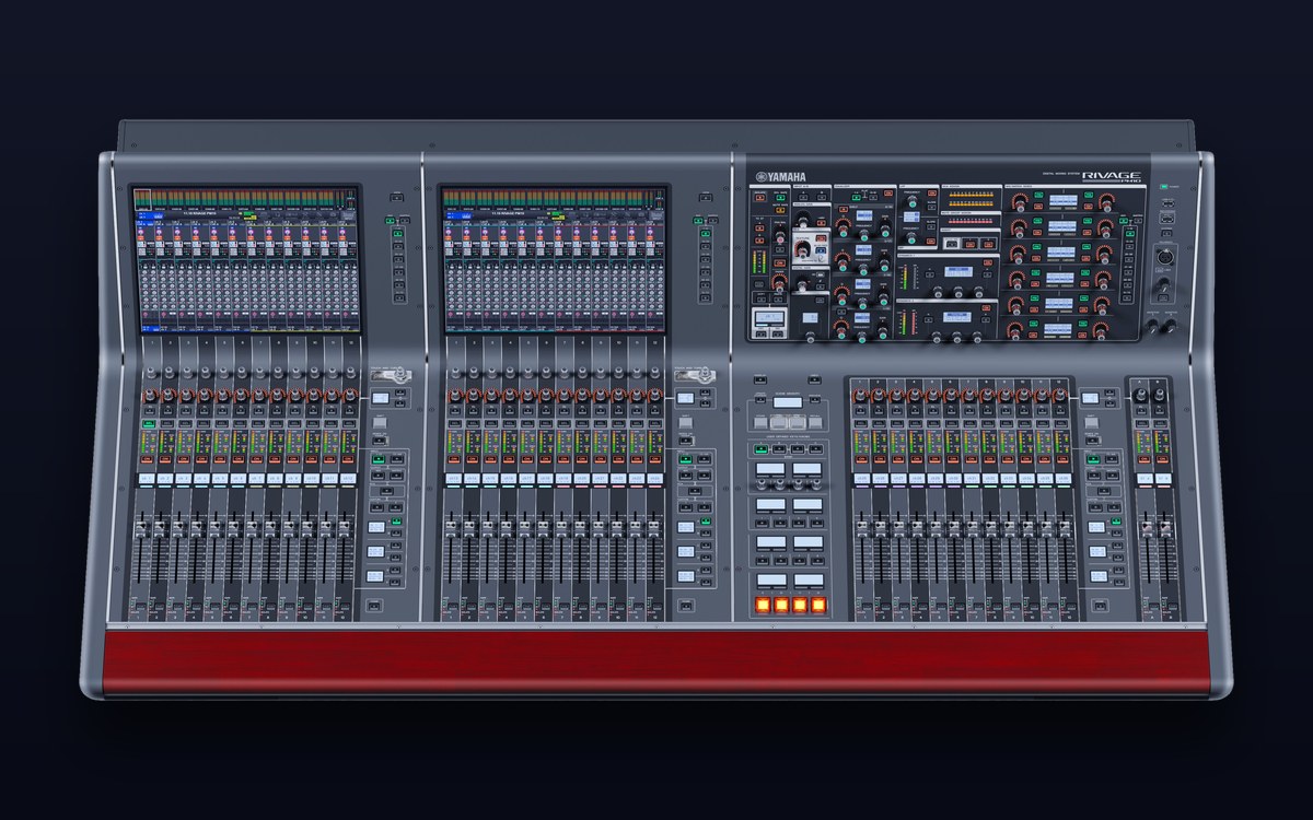 Yamaha CS-R10 control surface, top view