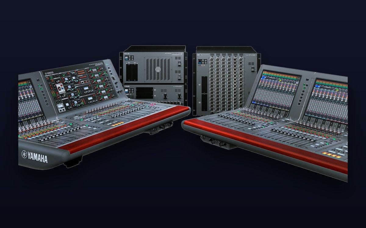RIVAGE PM10 system: control surfaces, DSP engine and I/O racks