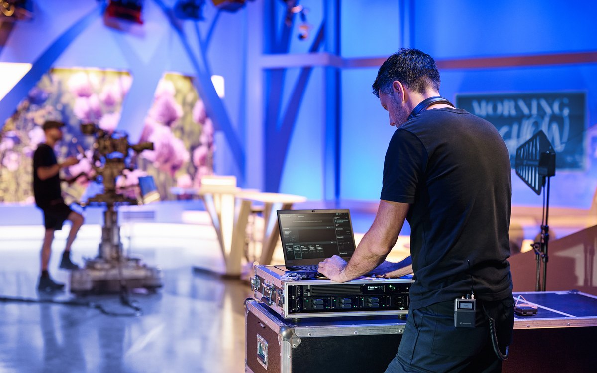 Spectera in use on a live production